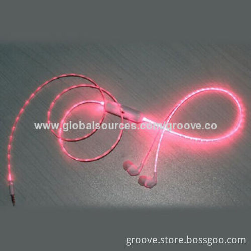 LED earphone with high quality for iPhone